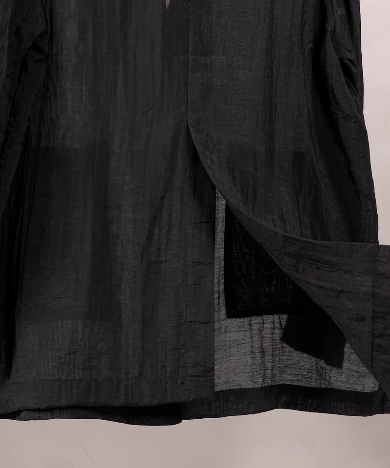 【羽織るだけで大人の抜け感】シアーテーラードジャケット