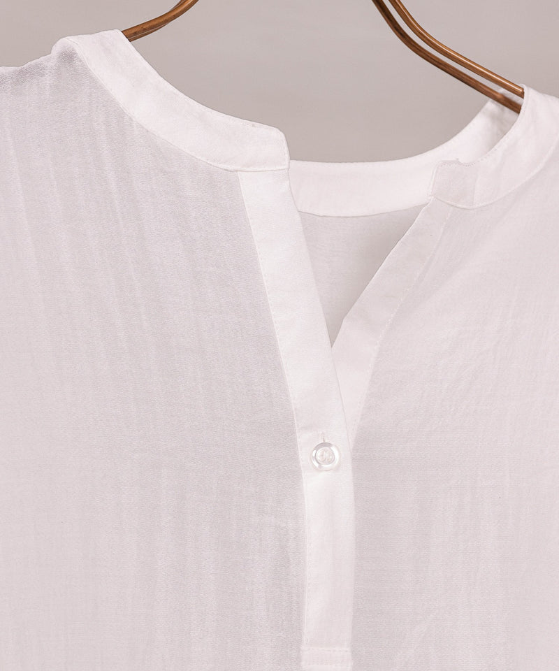 【動きで魅せるシルエット】フレアデザインブラウス