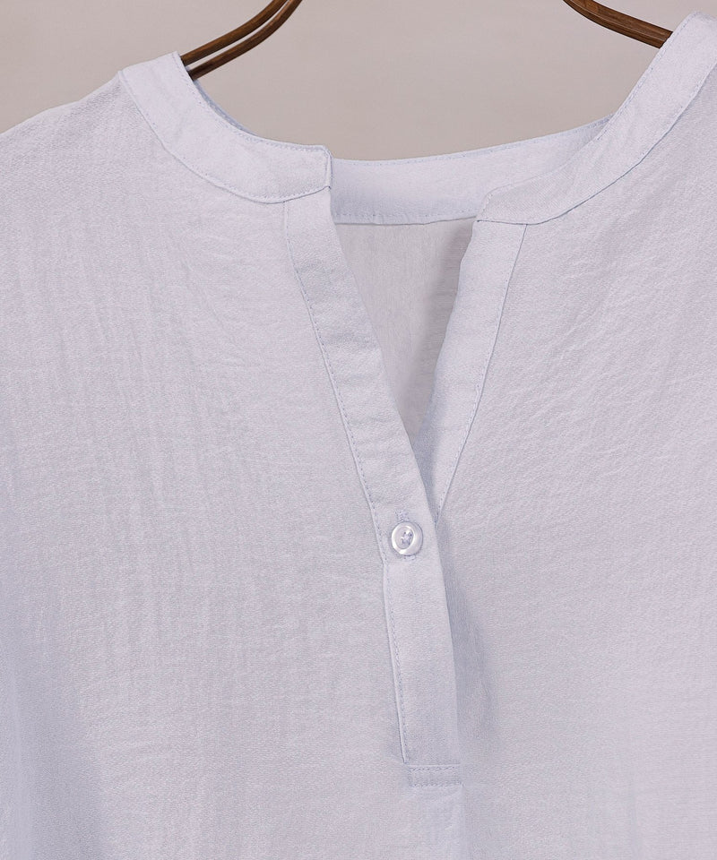 【動きで魅せるシルエット】フレアデザインブラウス