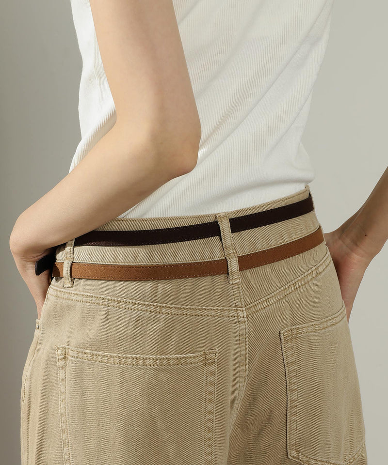 スウェード調 ミニポーチベルト ウエストポーチ ベルト バック