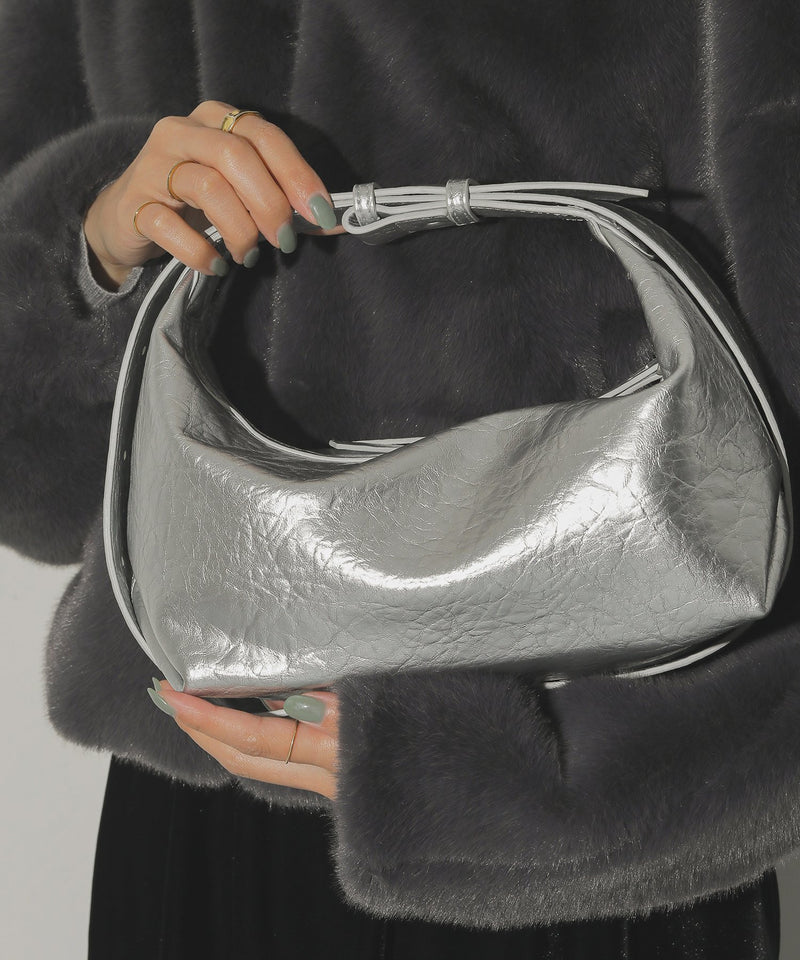 ビンテージ風 ハンド ショルダー マルチ バッグ