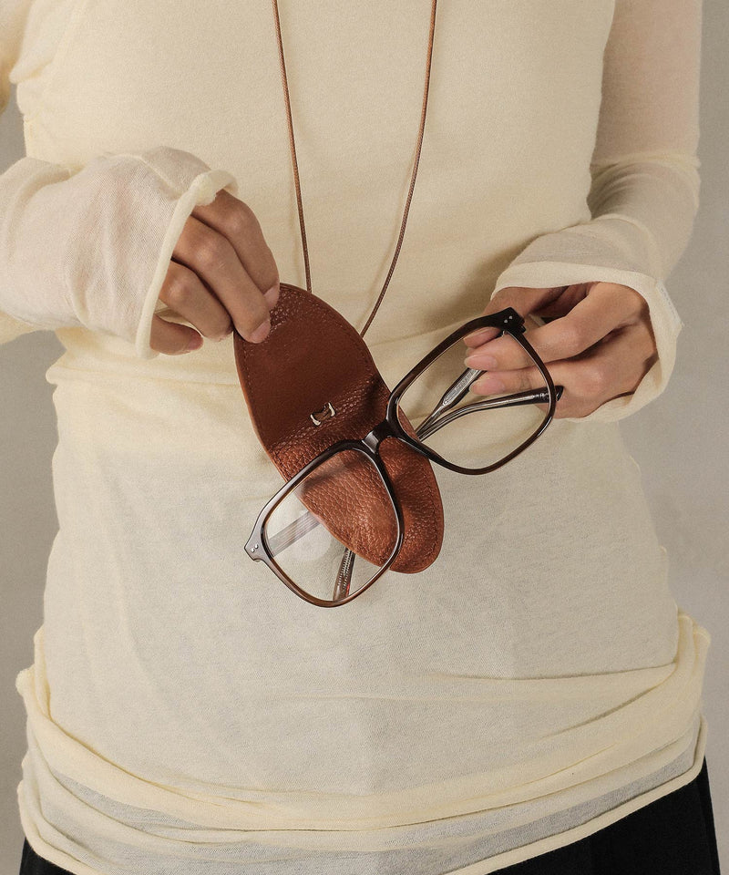 オーバル メガネ ストラップ ショルダー
