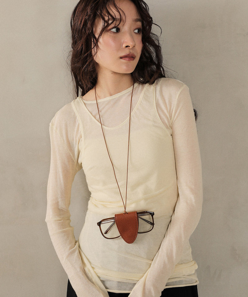 オーバル メガネ ストラップ ショルダー