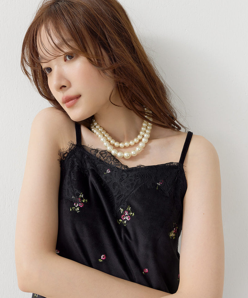 ロングパールネックレス 2個セット
