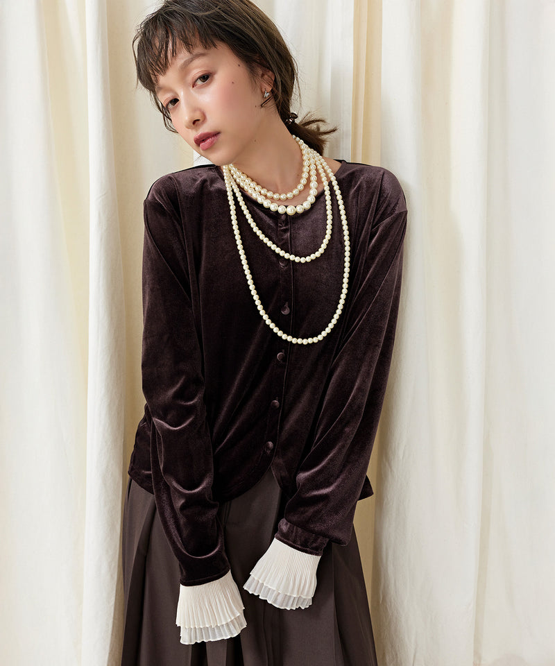 ロングパールネックレス 2個セット