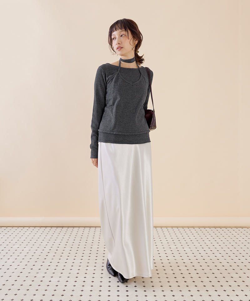 チャコールグレー / 身長：157cm / 着用：フリー