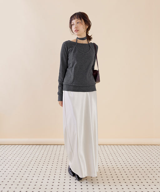 チャコールグレー / 身長：157cm / 着用：フリー