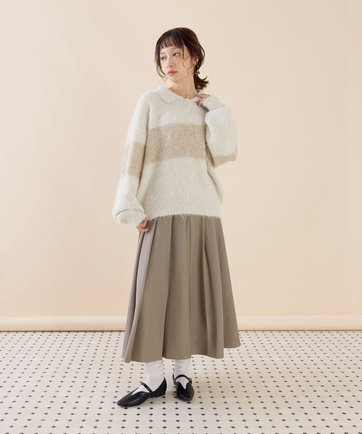 アイボリー / 身長：157cm / 着用：フリー