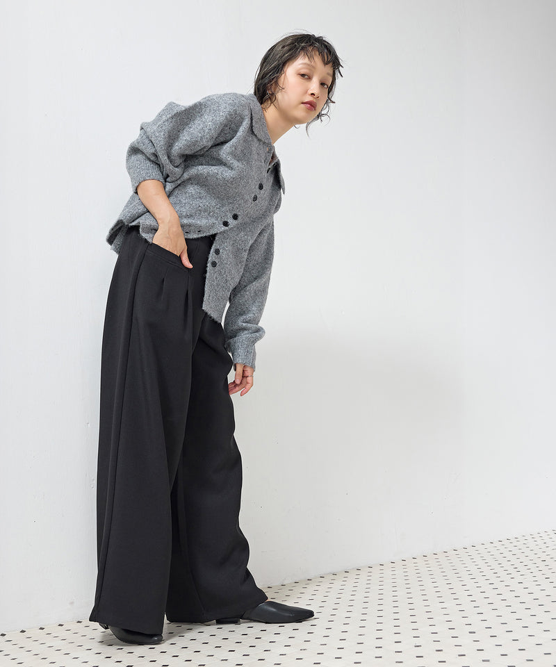 【きれいめに決まる】ツイルタックパンツ