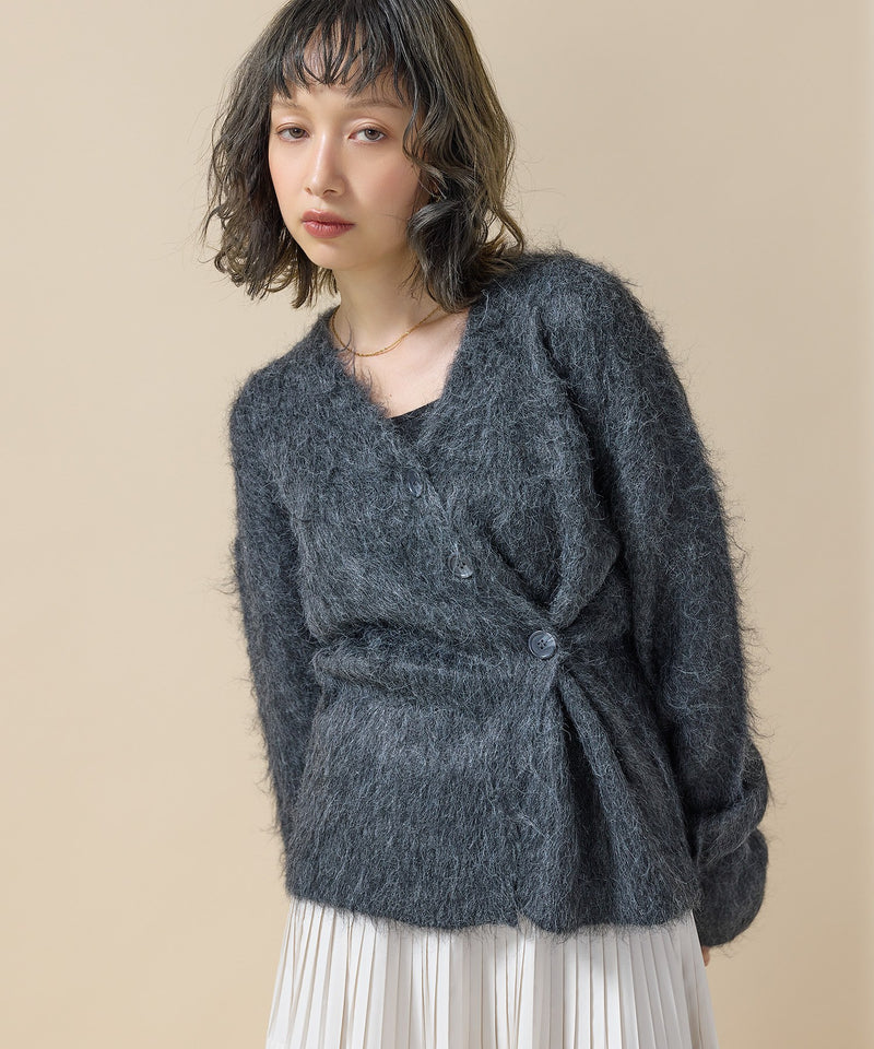 【2wayで着回し自在】カシュクールカーディガン