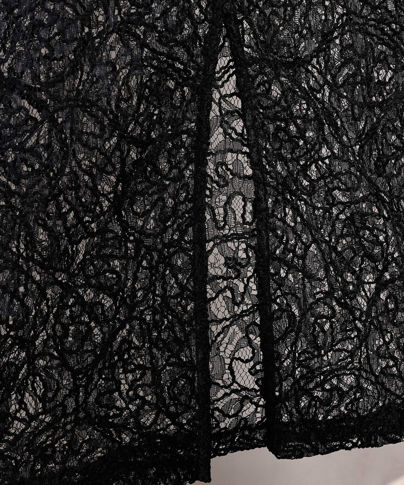 【総レースで映えるレイヤード】レースキャミソールビスチェ