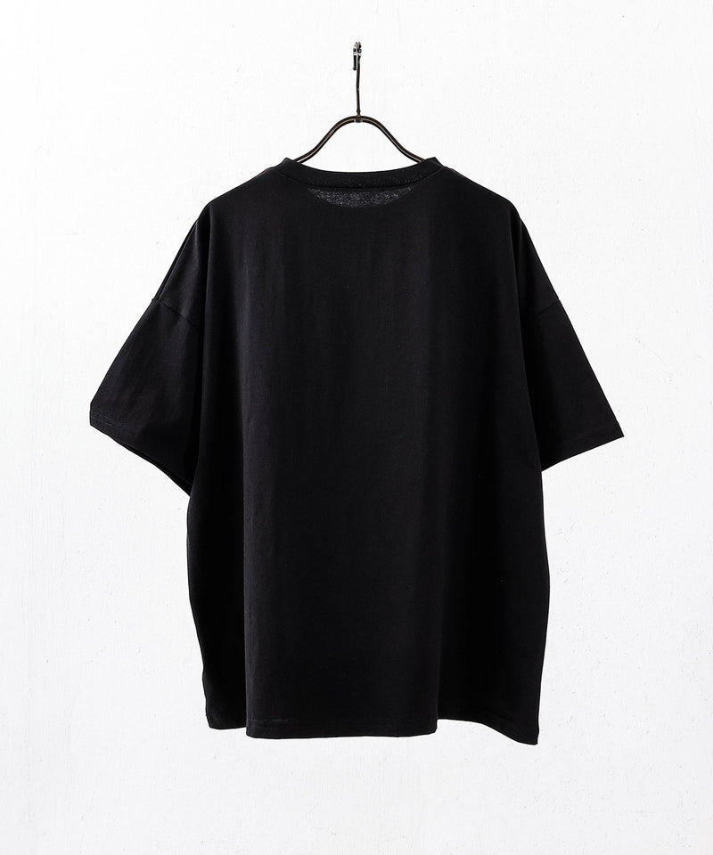 【こなれ感をプラスする主役トップス】 フォトプリント ロゴ Tシャツ 半袖 オーバーサイズ カットソー 春夏 カジュアル モノトーン 韓国ファッション