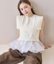 アイボリー / 身長：160cm