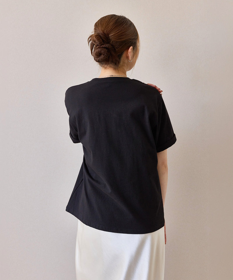 【抜け感が叶う】フォトプリントTシャツ