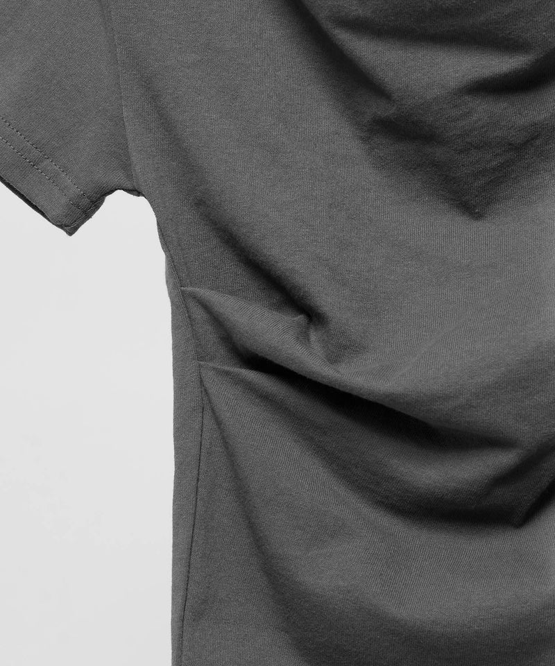 【ヘルシーな色気を纏う】ドレープデザイン半袖Tシャツ
