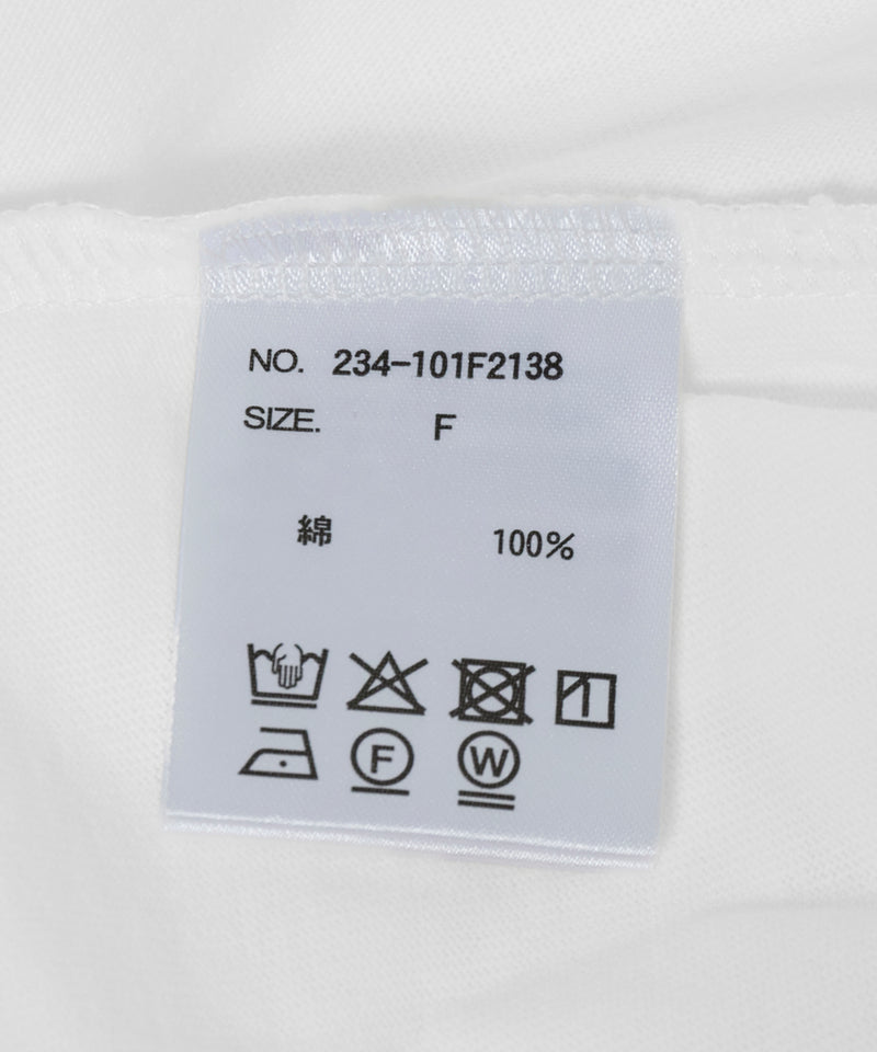 【ヘルシーな色気を纏う】ドレープデザイン半袖Tシャツ