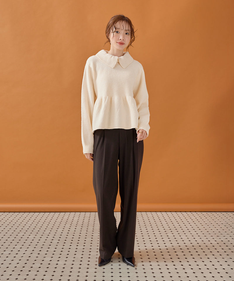 アイボリー / 身長：162cm / 着用：フリー