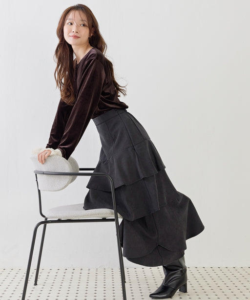 ブラック / 身長：162cm / 着用：フリー