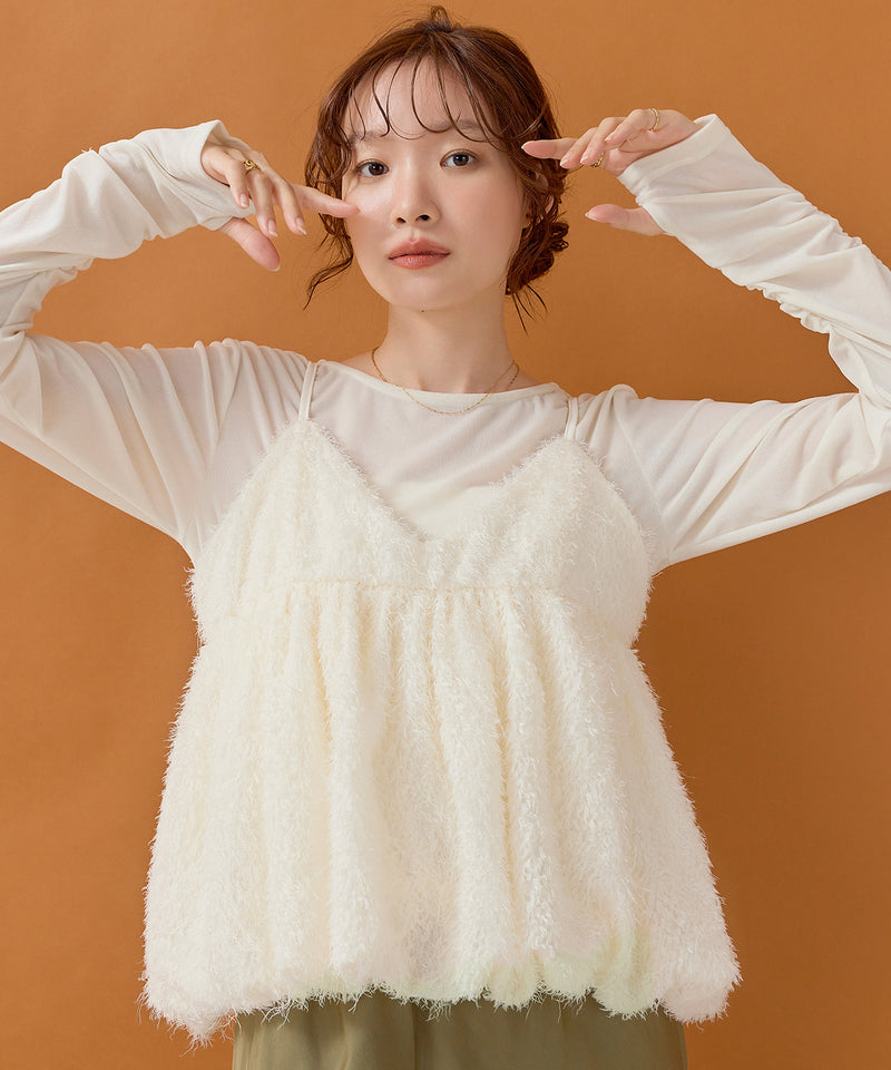 アイボリー / 身長：162cm / 着用：フリー
