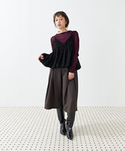ブラック / 身長：157cm / 着用：フリー