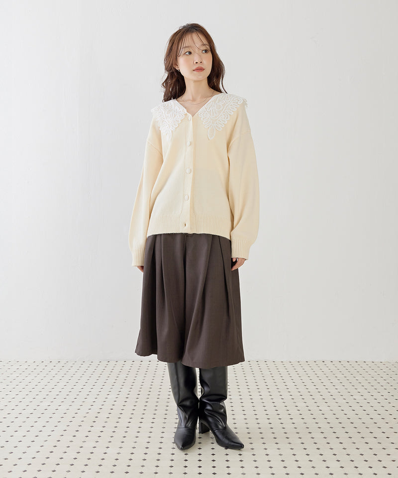 ブラウン / 身長：162cm / 着用：フリー