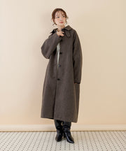 ブラウン / 身長：162cm / 着用：フリー