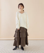 ブラウン / 身長：157cm / 着用：フリー