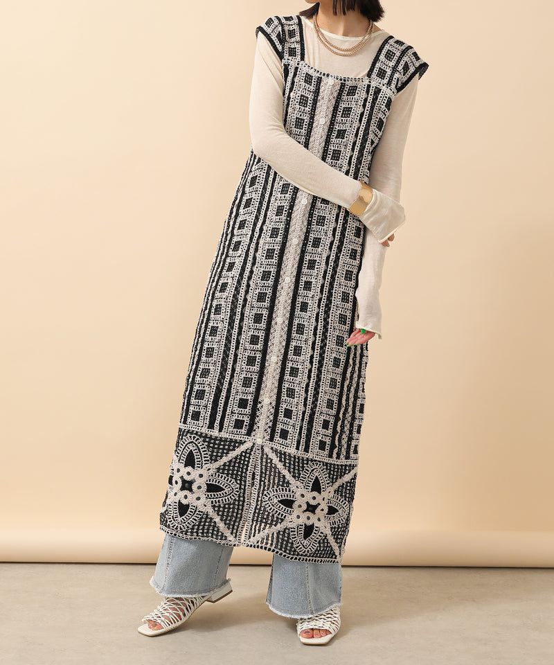 クロシェ 前後2WAY ワンピース