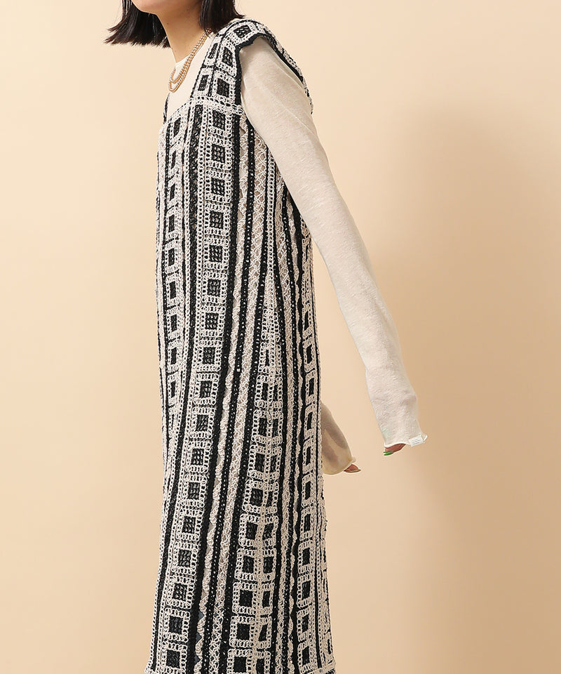 クロシェ 前後2WAY ワンピース