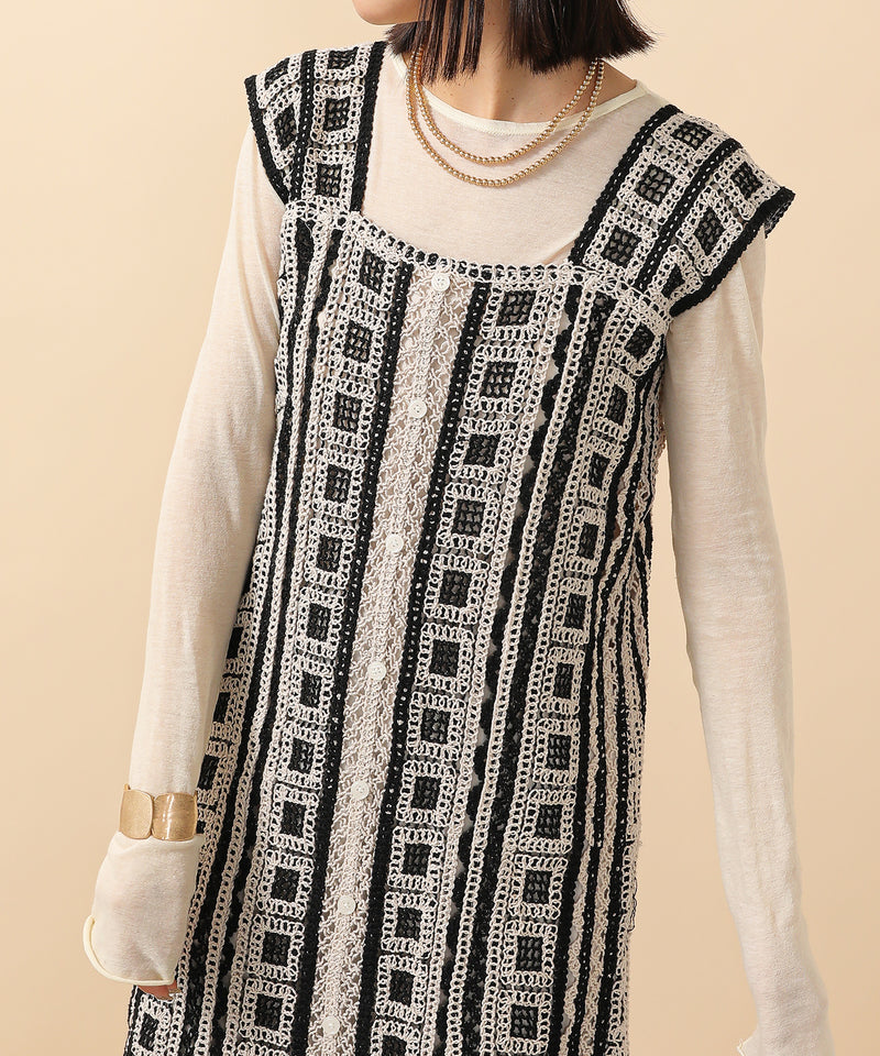 クロシェ 前後2WAY ワンピース