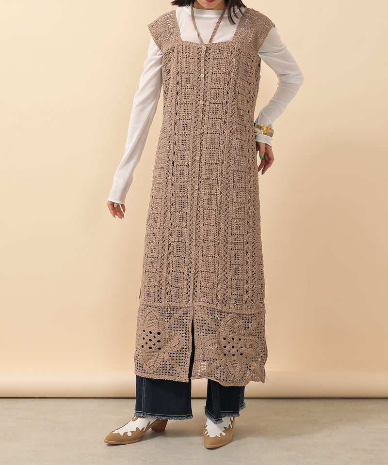 クロシェ 前後2WAY ワンピース