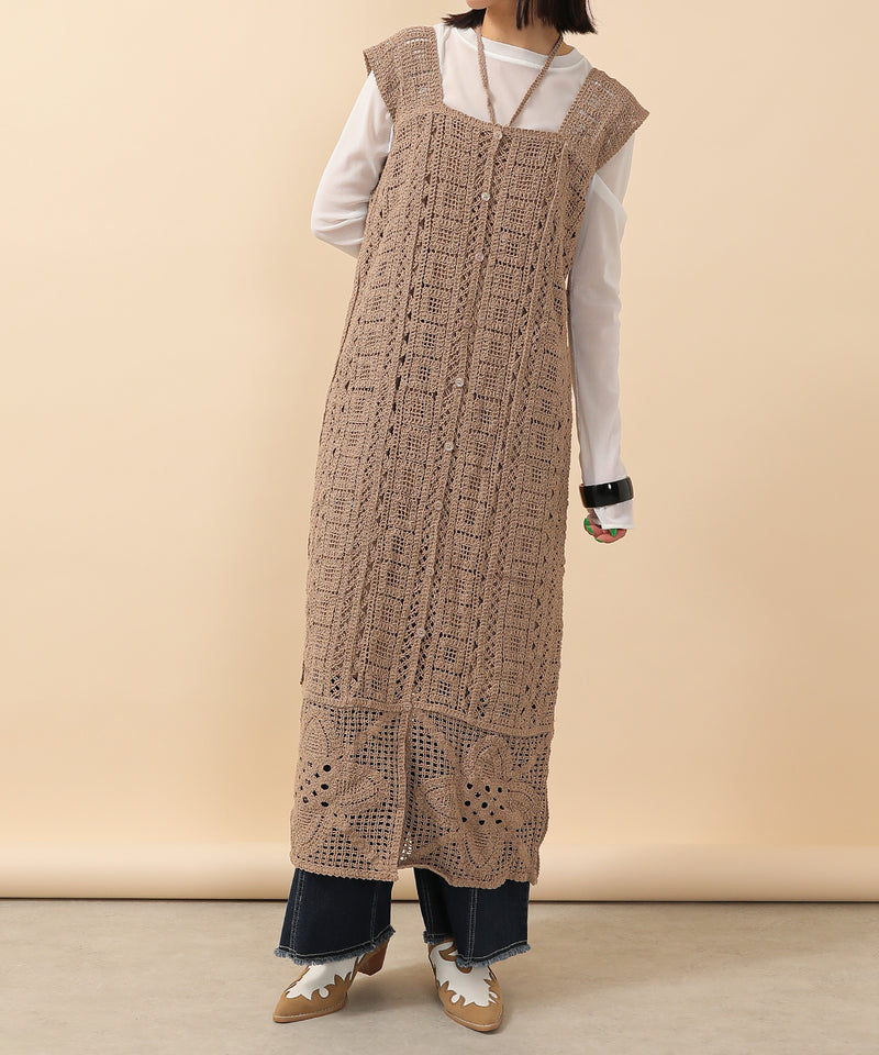 クロシェ 前後2WAY ワンピース