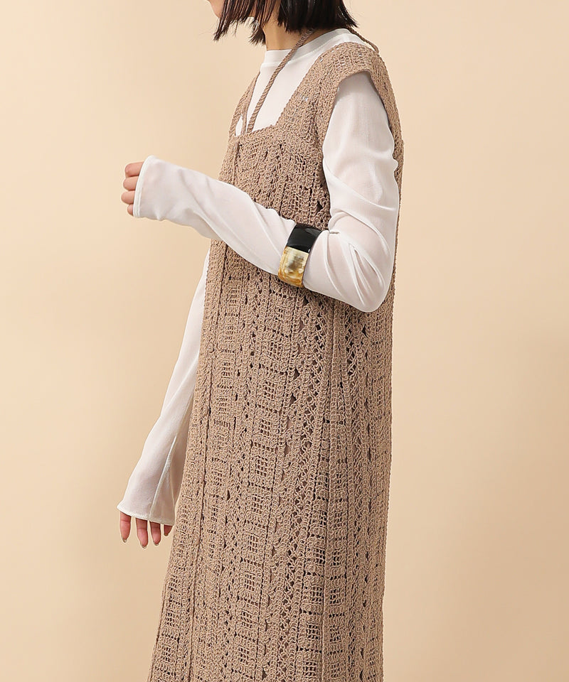 クロシェ 前後2WAY ワンピース