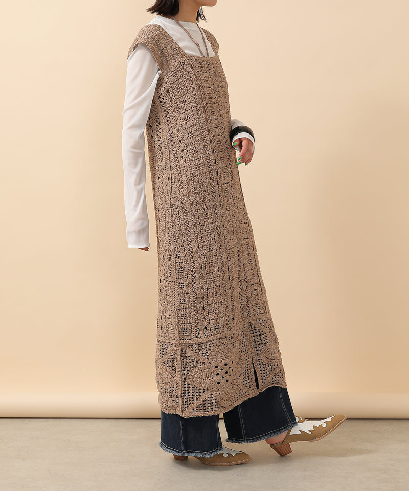 クロシェ 前後2WAY ワンピース