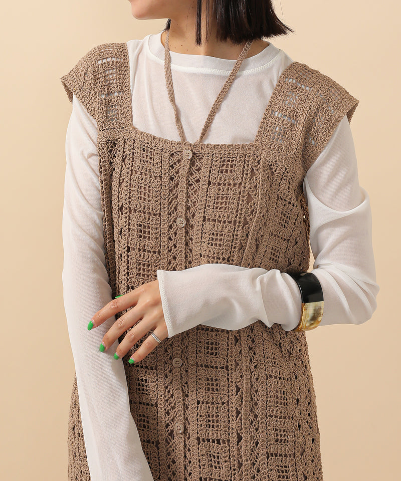 クロシェ 前後2WAY ワンピース