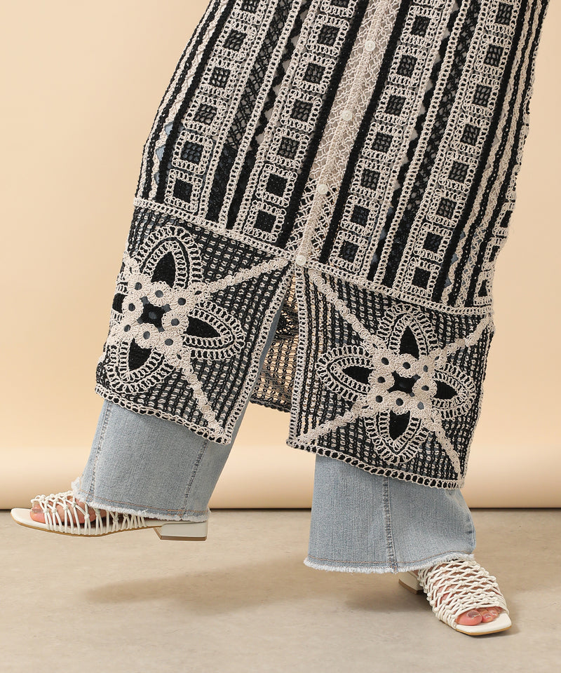 クロシェ 前後2WAY ワンピース