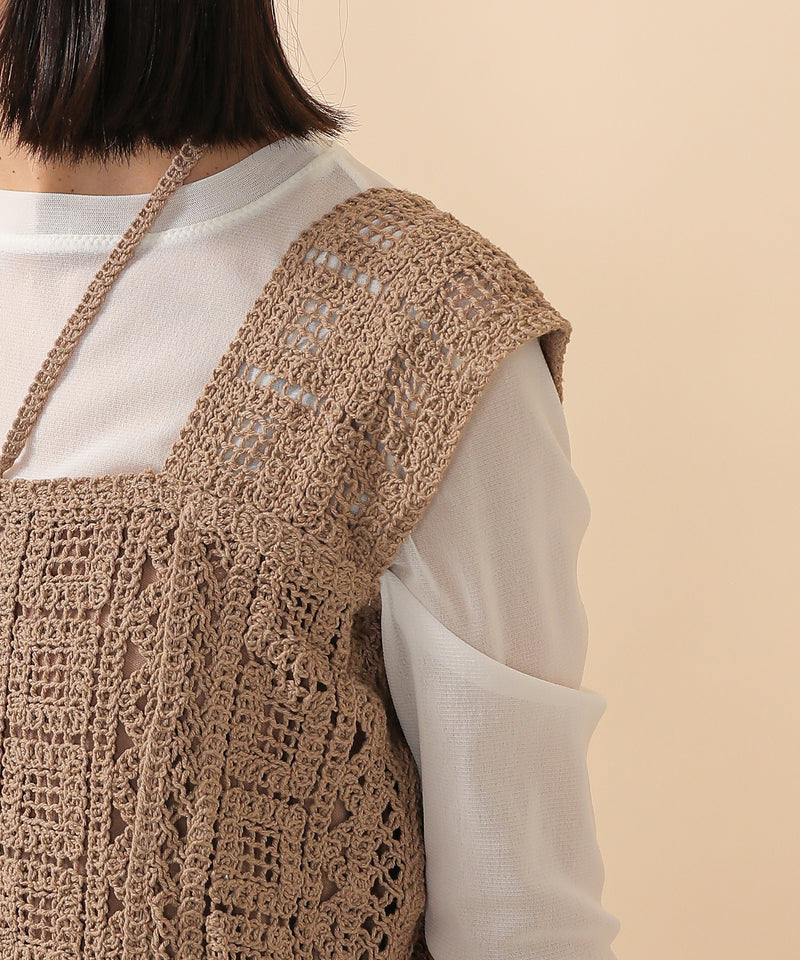 クロシェ 前後2WAY ワンピース