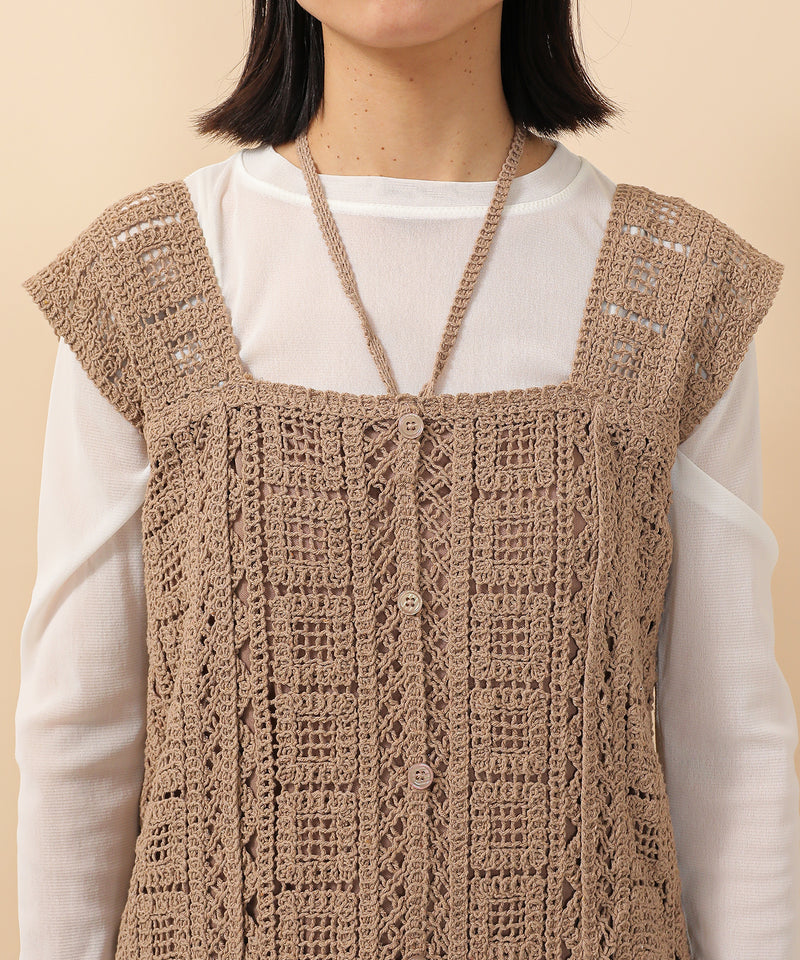 クロシェ 前後2WAY ワンピース