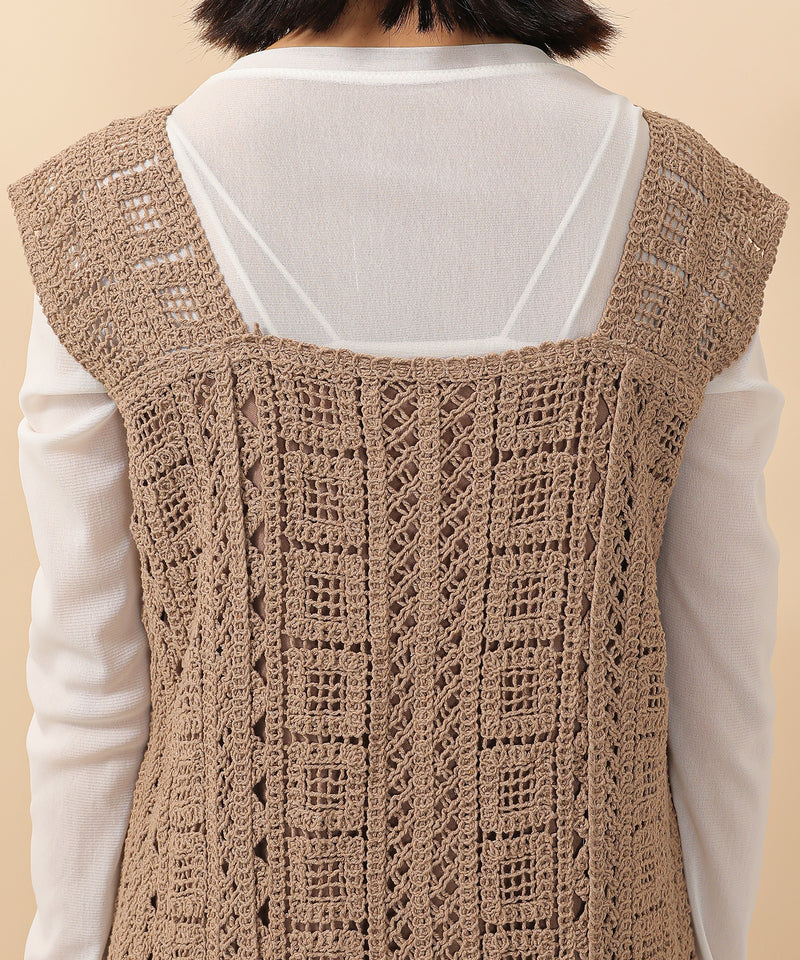 クロシェ 前後2WAY ワンピース