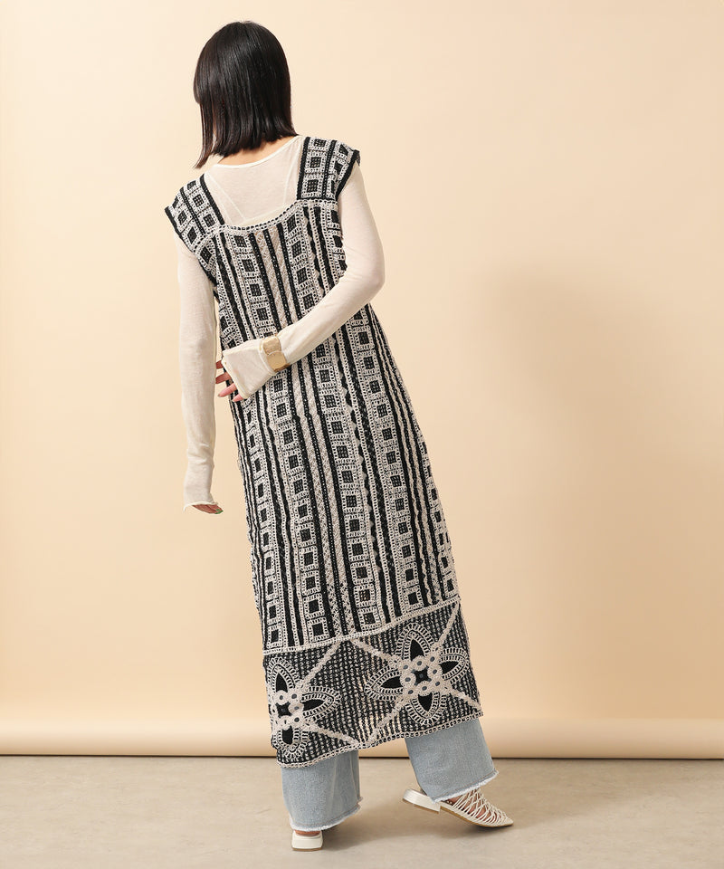 クロシェ 前後2WAY ワンピース