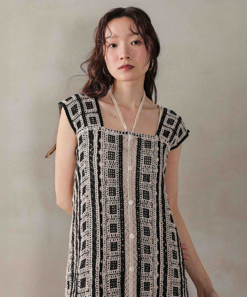 クロシェ 前後2WAY ワンピース