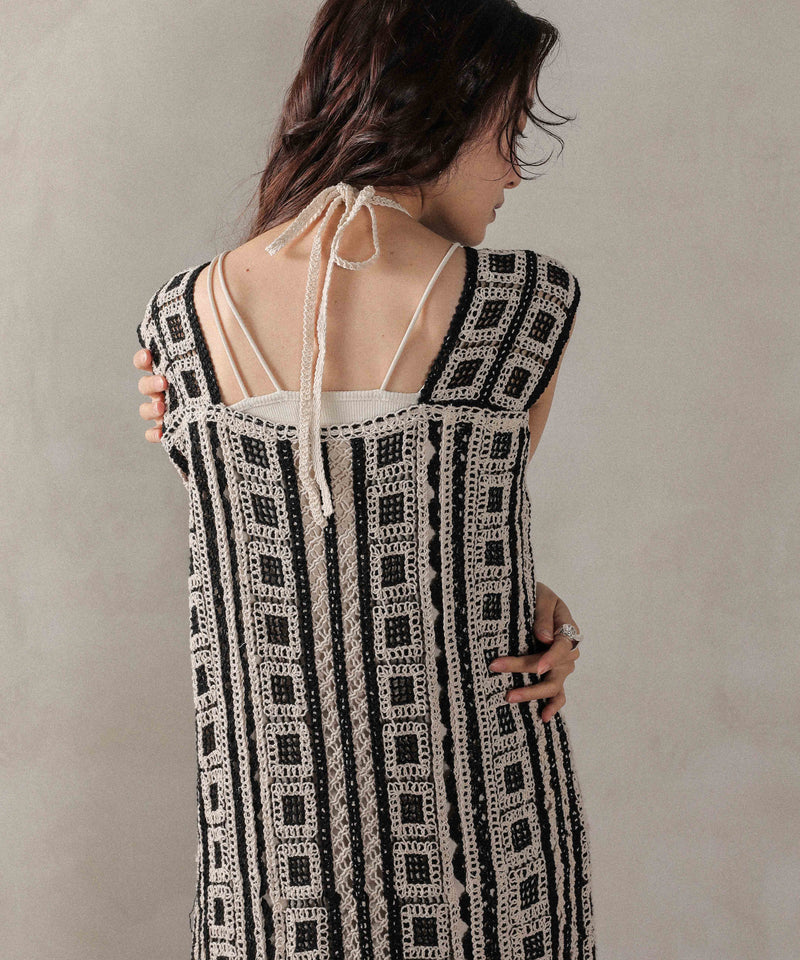 クロシェ 前後2WAY ワンピース