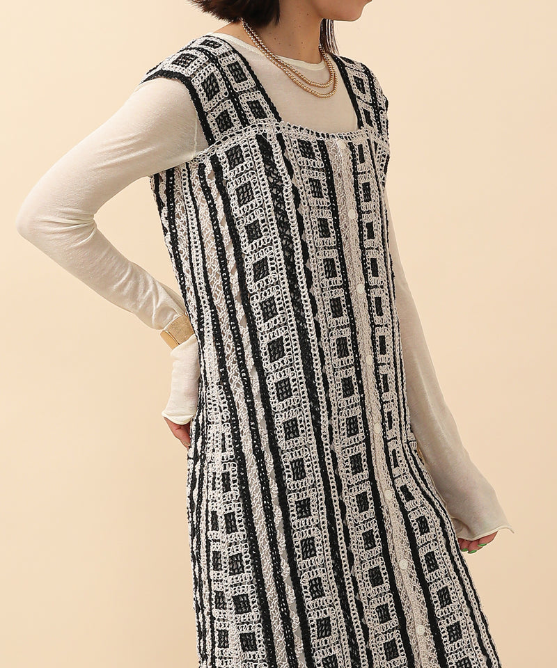 クロシェ 前後2WAY ワンピース