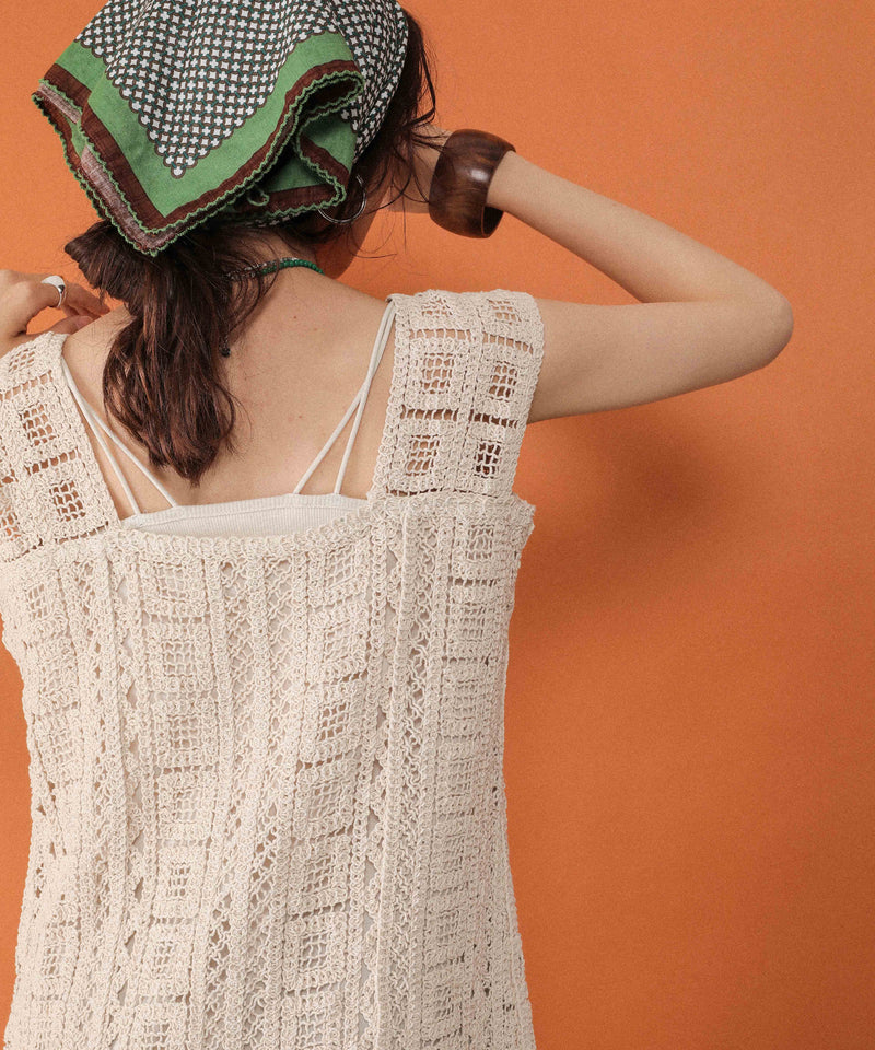 クロシェ 前後2WAY ワンピース