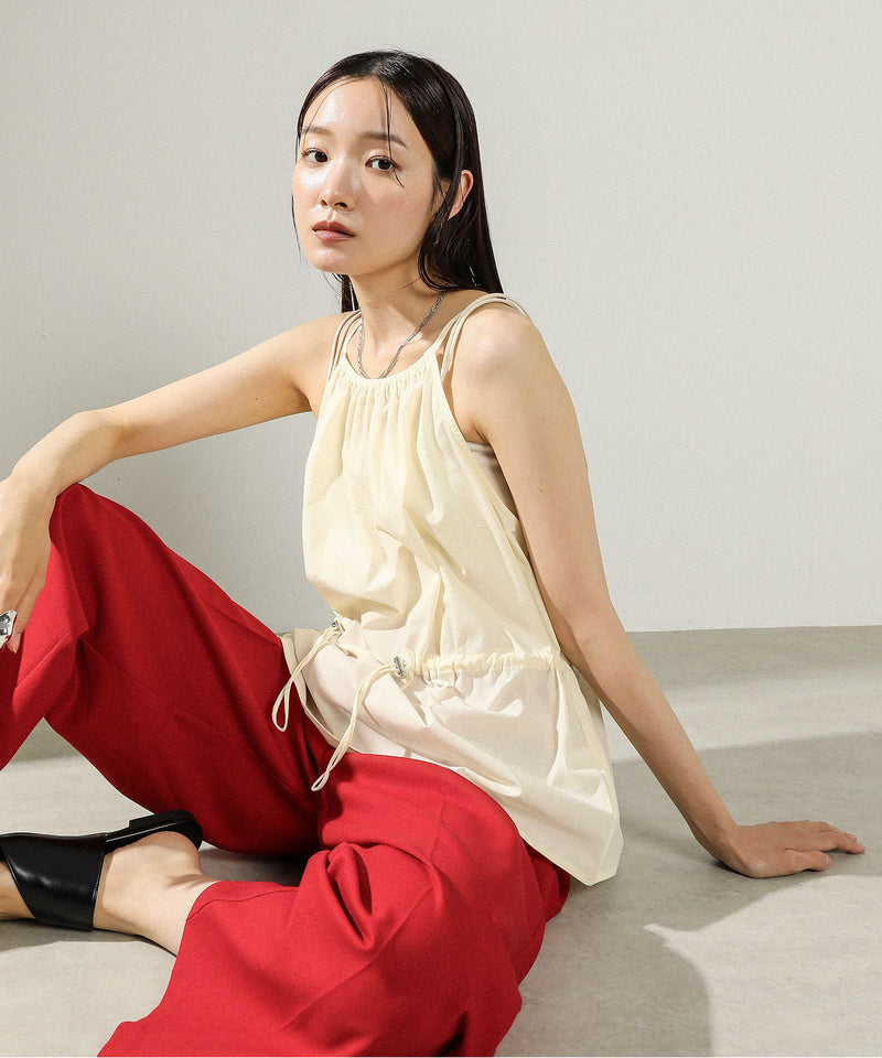 ドロストキャミソールビスチェ