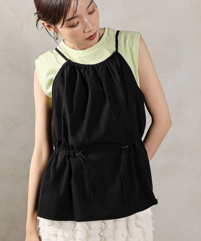 ドロストキャミソールビスチェ