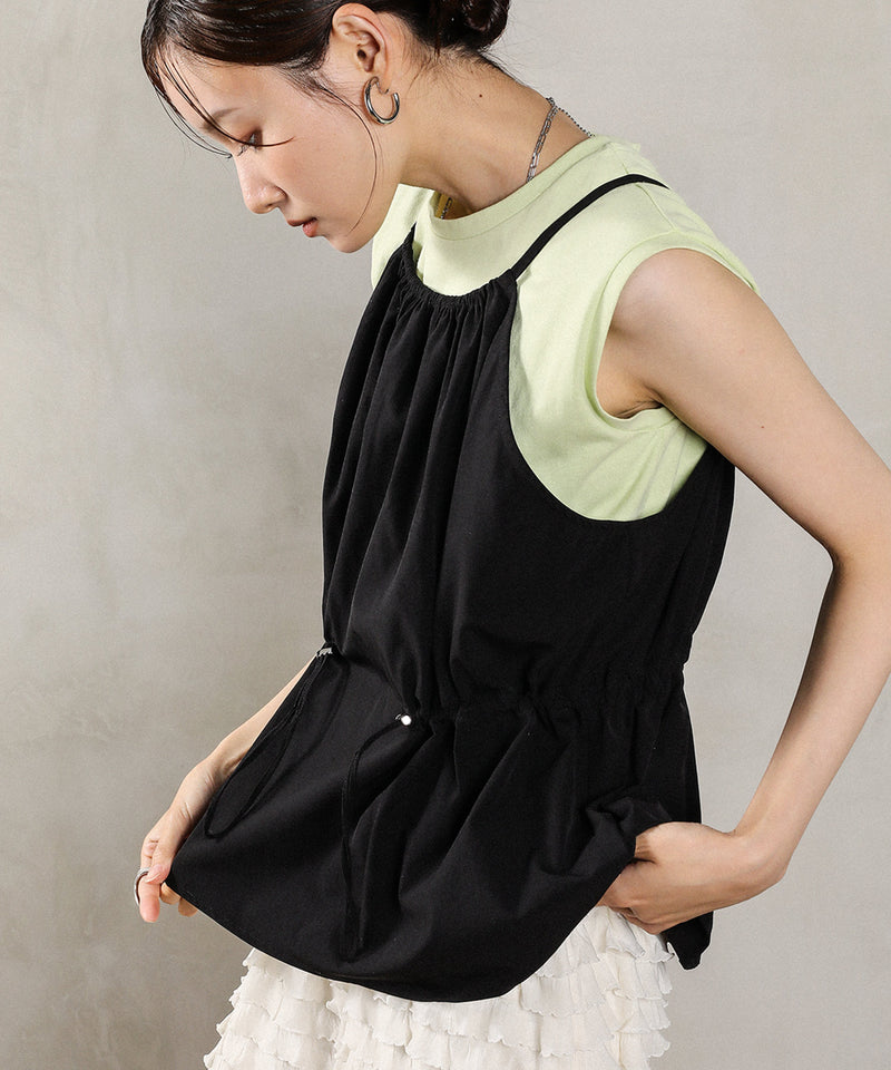 ドロストキャミソールビスチェ