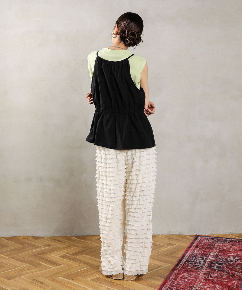 ドロストキャミソールビスチェ