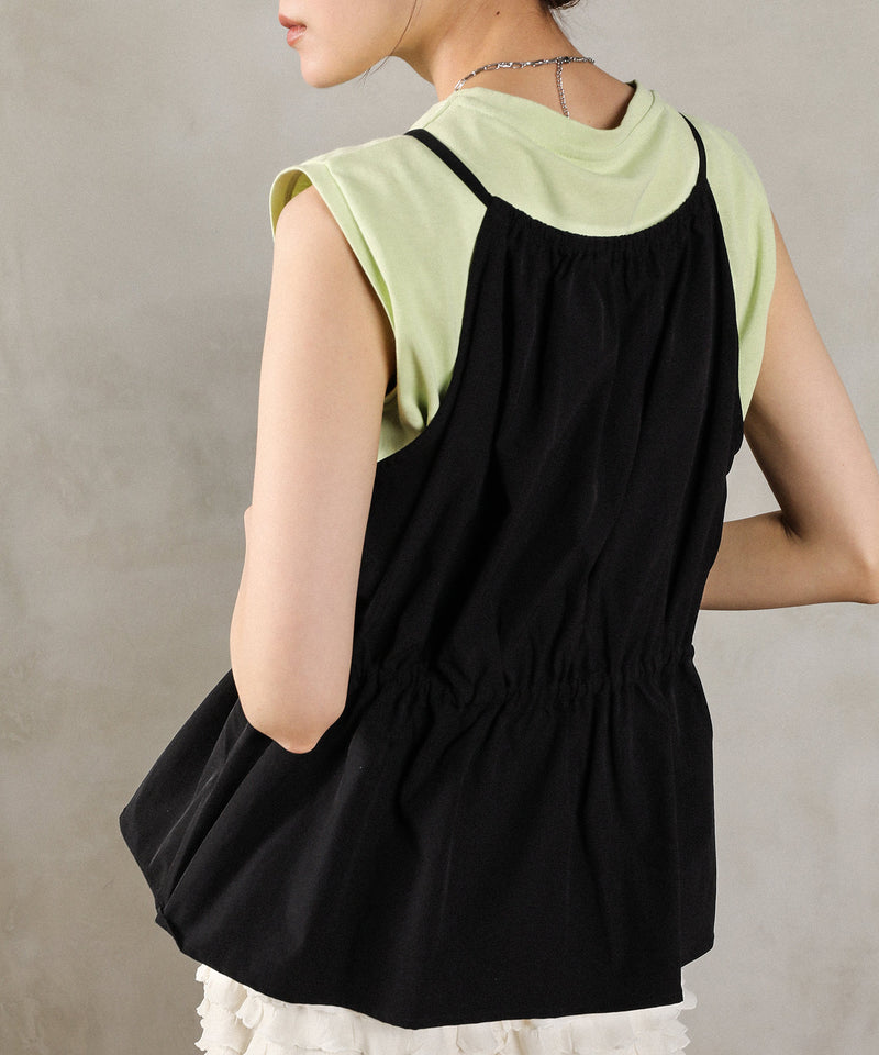 ドロストキャミソールビスチェ