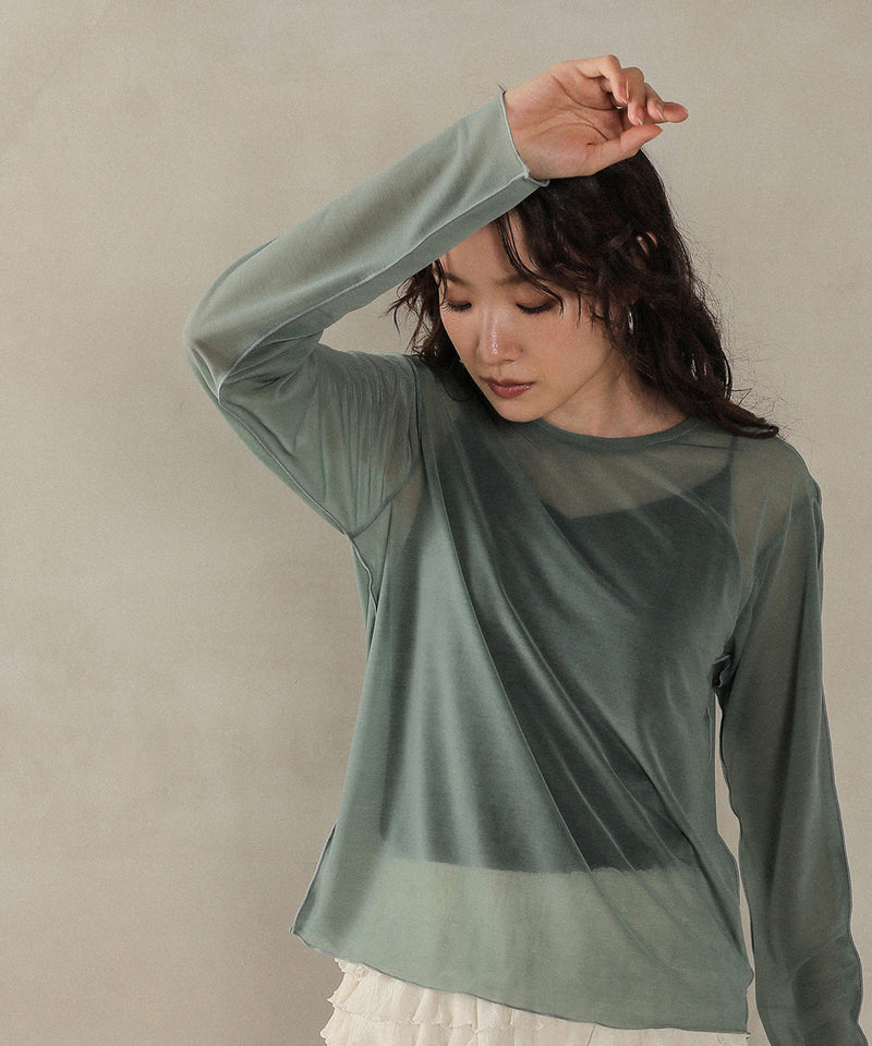 ベーシックシアートップス